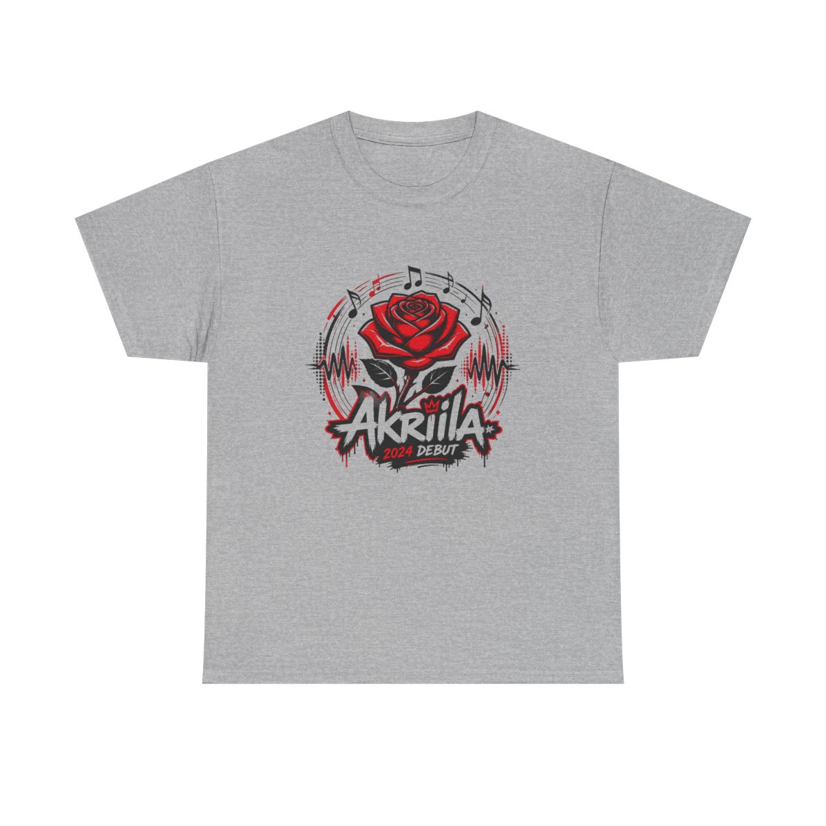 Akriila "Akriila: 2024 Debut" Unisex Tee - alternate angle 2, merchandise