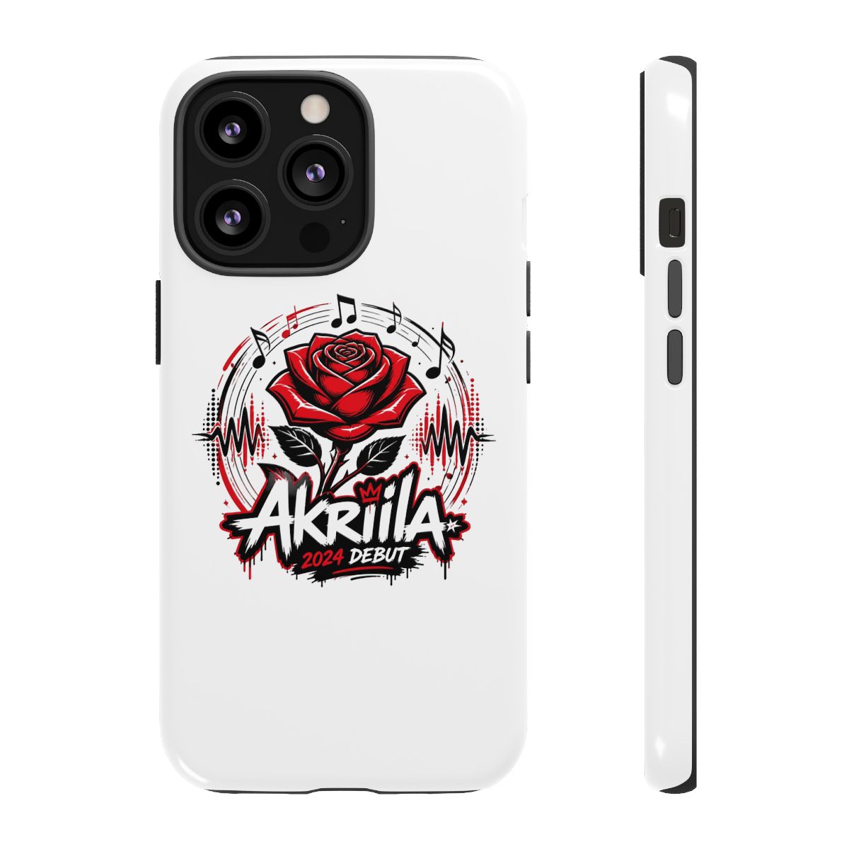 Akriila "Akriila: 2024 Debut" Phone Case - alternate angle 1, merchandise