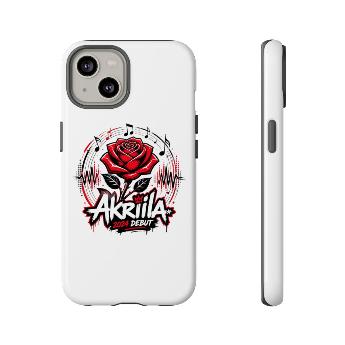Akriila "Akriila: 2024 Debut" Phone Case - alternate angle 3, merchandise