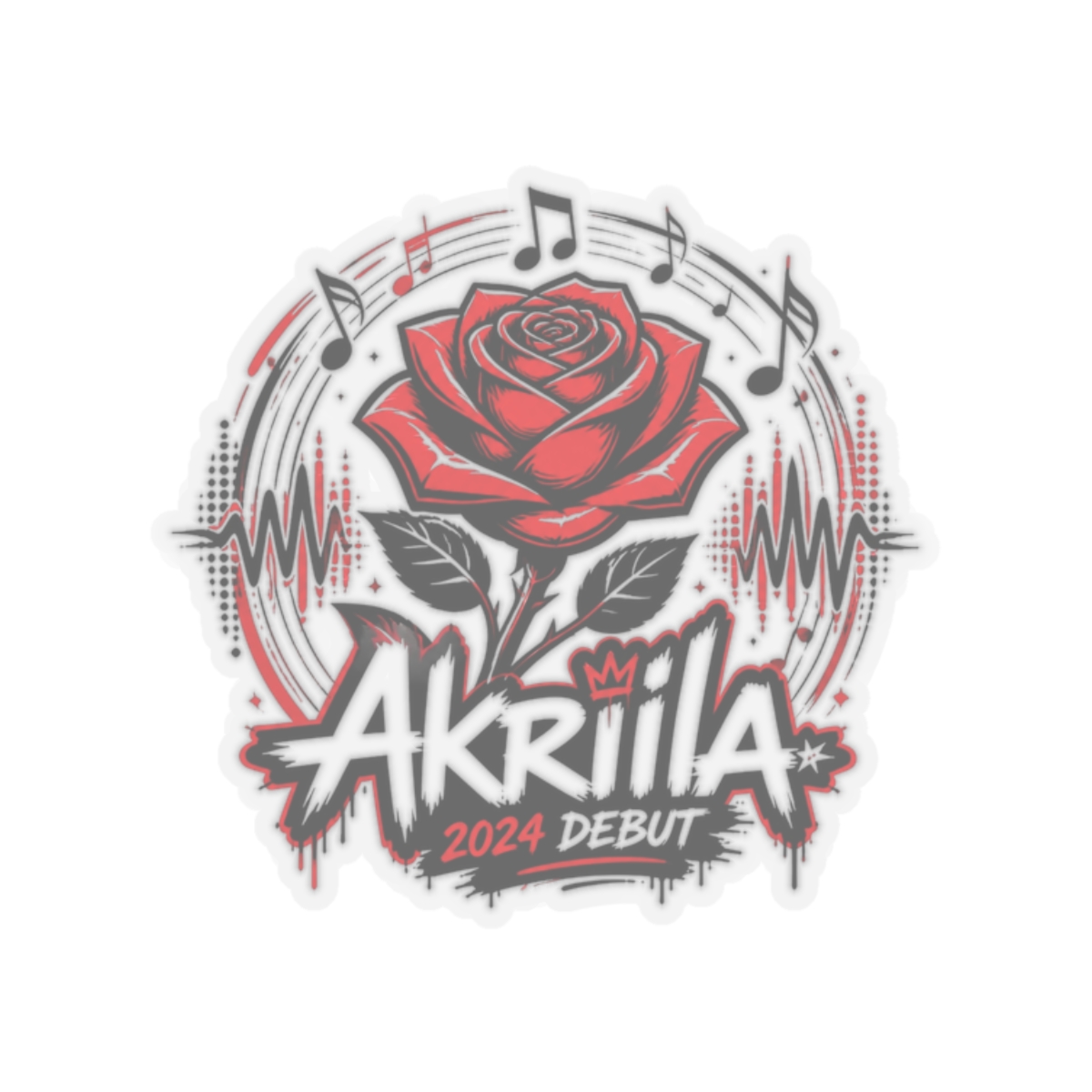 Akriila "Akriila: 2024 Debut" Sticker