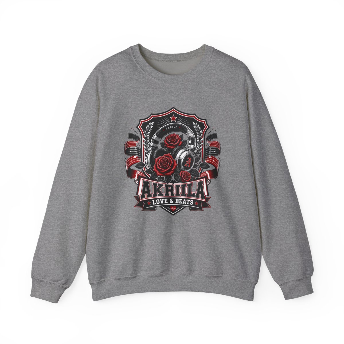 Akriila "Akriila: Love & Beats" Crewneck